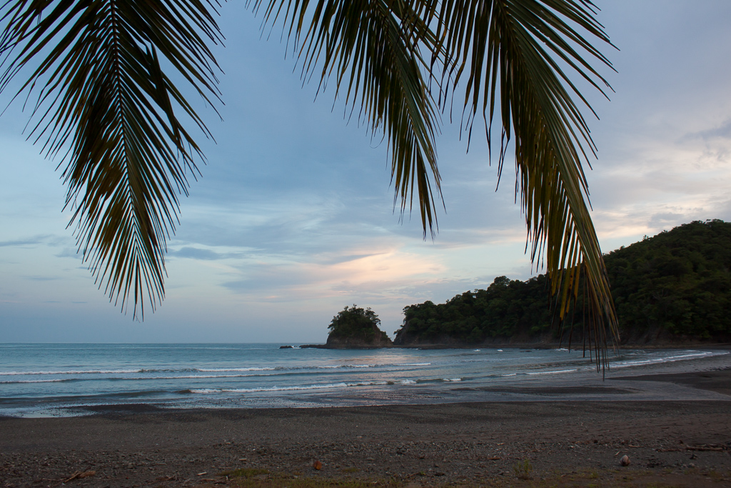 Playa Islita at dusk.